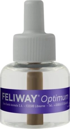 Feliway Optimum - Navulling - Flacon 48ml - Anti-stress Kat -Winkel Voor Kattenbenodigdheden 654x1200 1
