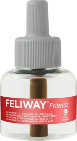Feliway Friends - Navulling - 1 X 48 Ml - Anti-conflict Voor Katten -Winkel Voor Kattenbenodigdheden 656x1200 1