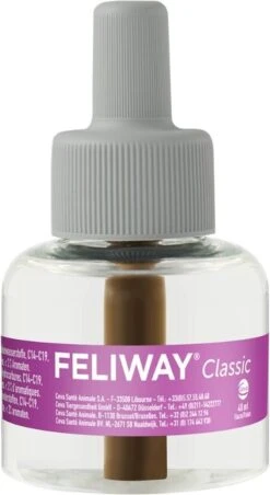 Feliway Classic - Startset - 1 Verdamper + 1 Vulling 48ml - Anti-stress Voor Kat 22 Feliway Classic - Startset - 1 Verdamper + 1 Vulling 48ml - Anti-stress Voor Kat -Winkel Voor Kattenbenodigdheden 656x1200