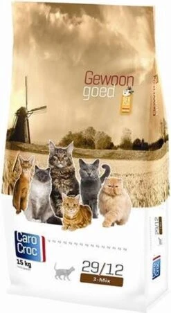 Carocroc Kat 3-Mix Adult - Gevogelte/Rund - Kattenvoer - 15 Kg -Winkel Voor Kattenbenodigdheden 656x1200 4