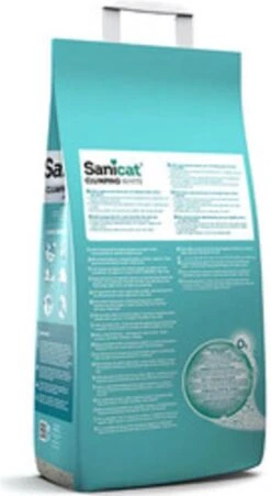 Sanicat Kattenbakvulling Clumping White Cotton Fresh 20 Liter -Winkel Voor Kattenbenodigdheden 657x1200 2