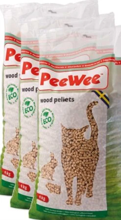Peewee Houtkorrels Kattenbakvulling - 3 X 9 Kg (27 Kg, 42l) -Winkel Voor Kattenbenodigdheden 658x1200 2