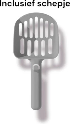 Merkloos Kattenbak - Zwart - Open - Incl. Schep - Modern - Hip - Trendy - Design Kattenbak -Winkel Voor Kattenbenodigdheden 676x1200 1