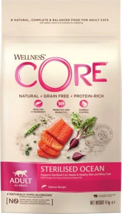 Wellness Core Kattenvoer Sterilised Zalm 4 Kg 13 Wellness Core Kattenvoer Sterilised Zalm 4 Kg -Winkel Voor Kattenbenodigdheden 687x1200