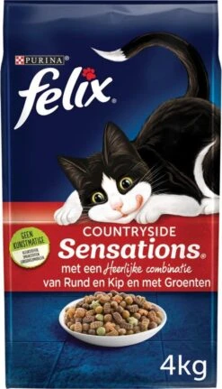 4x Felix Kattenvoer Countryside Sensations 4 Kg (16kg)