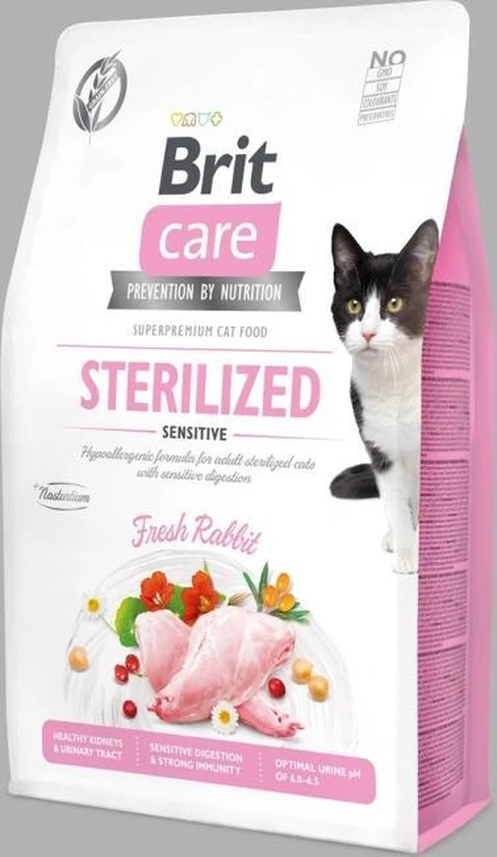 Brit Care Cat Grainfree Adult Sterilized Weight Control Fresh Duck & Turkey 7 Kg - Kat 3 Brit Care Cat Grainfree Adult Sterilized Weight Control Fresh Duck & Turkey 7 Kg - Kat
