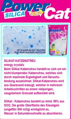 Merkloos PowerCat Silicaat Kattenbakvulling Met Energy Kristallen - 12 X 5L -Winkel Voor Kattenbenodigdheden 719x1200 9