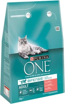 Purina ONE Adult - Kattenvoer Zalm & Volkoren Granen - 3kg 14 Purina ONE Adult - Kattenvoer Zalm & Volkoren Granen - 3kg -Winkel Voor Kattenbenodigdheden 753x1200