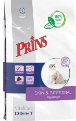 Prins VitalCare Diet Skin & Intestinal Hypoallergeen Kattenvoer 1,5 Kg -Winkel Voor Kattenbenodigdheden 754x1200