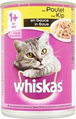 Whiskas Natvoer - Adult - Rund - 12 X 400 Gr -Winkel Voor Kattenbenodigdheden 763x1200