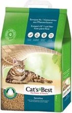 Cat's Best Sensitive - Kattenbakvulling - 20 L -Winkel Voor Kattenbenodigdheden 765x1200