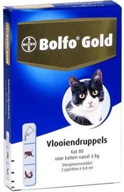Bayer Bolfo Gold 40 Anti Vlooienmiddel - Kat - 0 Tot 4 Kg - 2 Pipetten -Winkel Voor Kattenbenodigdheden 776x1200 1