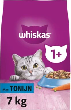 Whiskas 1+ Kattenbrokken - Tonijn - Zak 1 X 7 Kg -Winkel Voor Kattenbenodigdheden 781x1200 2
