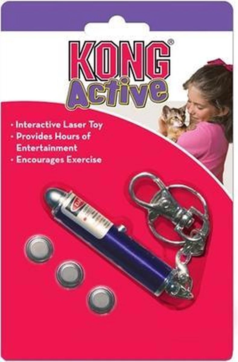 Kong Laser - Laserlamp - Kattenspeelgoed 3 Kong Laser - Laserlamp - Kattenspeelgoed