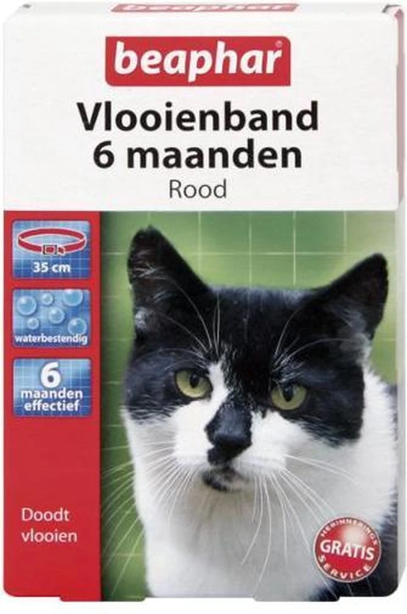 Beaphar Vlooienband Kat - Vlooienbestrijding - Zwart 4 Beaphar Vlooienband Kat - Vlooienbestrijding - Zwart - Afbeelding 2