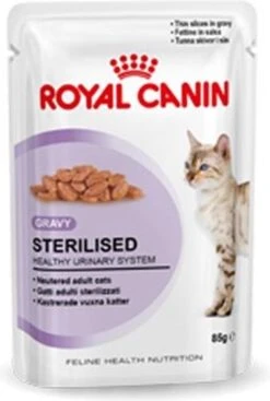 Royal Canin Feline Sterilised In Gravy (12X85 GR) -Winkel Voor Kattenbenodigdheden 808x1200 2