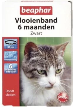 Beaphar Vlooienband Kat - Rood - 1 Stuk -Winkel Voor Kattenbenodigdheden 823x1200 2