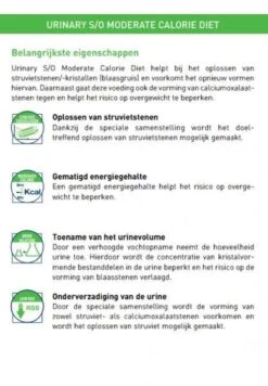 Royal Canin Urinary S/O Moderate Calorie - Kattenvoer - 9 Kg -Winkel Voor Kattenbenodigdheden 833x1200