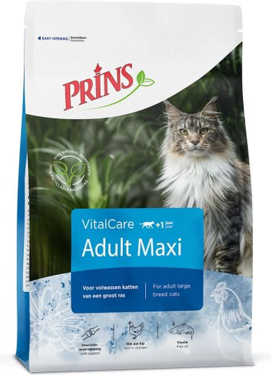 Prins VitalCare Adult Maxi - Kattenvoer - 10 Kg - Kat 18 Prins VitalCare Adult Maxi - Kattenvoer - 10 Kg - Kat - Afbeelding 16