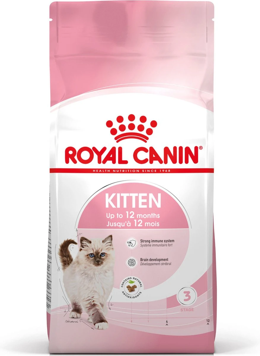 Royal Canin Kitten - Kittenvoer - 4 Kg 19 Royal Canin Kitten - Kittenvoer - 4 Kg - Afbeelding 17