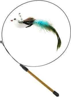 Kattenspeelgoed - Simulatie Vogel - Interactieve Grappige Kattenspeeltjes - Kattenhengel Met Zuignap + 4 Vogels + Een Kattenhengel GRATIS -Winkel Voor Kattenbenodigdheden 883x1200 3