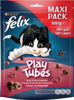 Felix PlayTubes - Kattensnacks Kalkoen & Ham - 5 X 180g 11 Felix PlayTubes - Kattensnacks Kalkoen & Ham - 5 X 180g -Winkel Voor Kattenbenodigdheden 894x1200 2