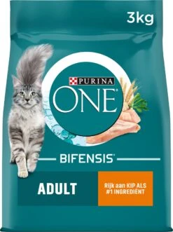 Purina ONE Adult - Kattenvoer Kip & Volkoren Granen - 3kg