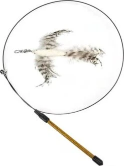 Kattenspeelgoed - Simulatie Vogel - Interactieve Grappige Kattenspeeltjes - Kattenhengel Met Zuignap + 4 Vogels + Een Kattenhengel GRATIS -Winkel Voor Kattenbenodigdheden 897x1200 2