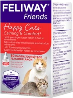 Feliway Friends - Navulling - 3 X 48 Ml -Winkel Voor Kattenbenodigdheden 899x1200 2