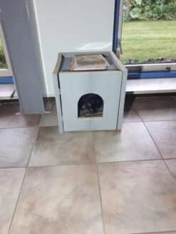 Bronneger Exclusive - Kattenhuis - XXL - Kattenbak Ombouw Kast - Kattenmand 17 Bronneger Exclusive - Kattenhuis - XXL - Kattenbak Ombouw Kast - Kattenmand -Winkel Voor Kattenbenodigdheden 900x1200 19