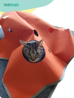 Moowi - Katten Speel Kleed – Kattentunnel – Hide And Seek Spel – Deken Kat – Kattenspeelgoed – Speelmat Katten Grijs – Incl. 2 Sisal Ballen En Verenspeeltje -Winkel Voor Kattenbenodigdheden 900x1200 46