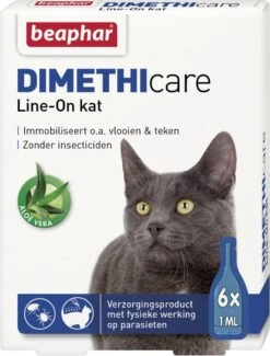 Beaphar DIMETHIcare Line On Kat - Vlooienbestrijding - 6 Pipetten 13 Beaphar DIMETHIcare Line On Kat - Vlooienbestrijding - 6 Pipetten -Winkel Voor Kattenbenodigdheden 913x1200