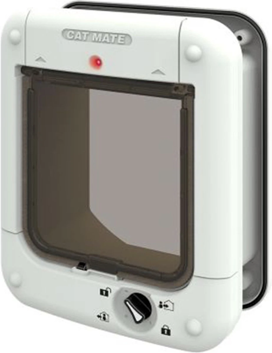 Cat Mate Kattendeur Microchip 360 Wit 3 Cat Mate Kattendeur Microchip 360 Wit