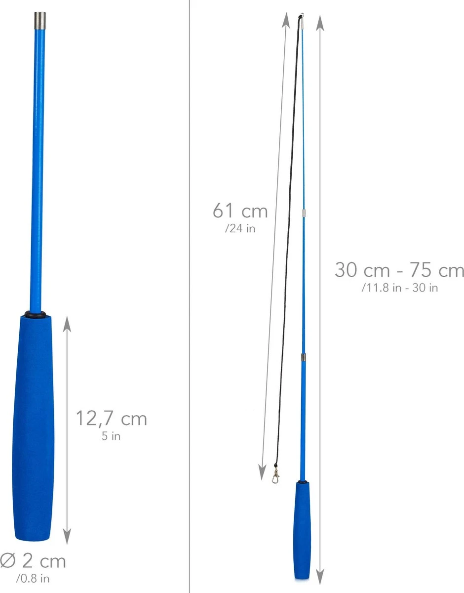 PRETTY KITTY Cat Toy Set Vegan: Grote 15-delige Kattenspeelset Met Kattenhengel, Nepveren En Kattenkruid Speelgoed Kat 5 PRETTY KITTY Cat Toy Set Vegan: Grote 15-delige Kattenspeelset Met Kattenhengel, Nepveren En Kattenkruid Speelgoed Kat - Afbeelding 3