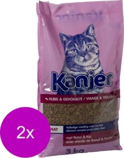 Kanjer Kattenbrok - Kattenvoer - 2 X 10 Kg