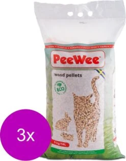 Peewee Houtkorrels Kattenbakvulling - 3 X 9 Kg (27 Kg, 42l) -Winkel Voor Kattenbenodigdheden 942x1200 1