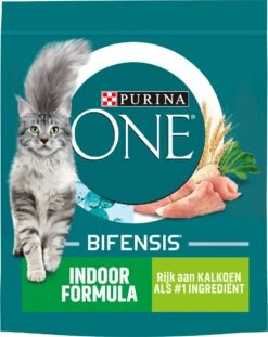 Purina ONE Adult Indoor - Kattenvoer Kalkoen - 3 Kg -Winkel Voor Kattenbenodigdheden 952x1200 1