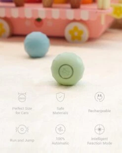 Cheerble | Mini Bal 3.0 | Roze | Zelf Rollende Bal Voor Katten | 3 Automatische Speelmodi | Interactief En Intelligentie Kattenspeelgoed | Kattenspeeltje 19 Cheerble | Mini Bal 3.0 | Roze | Zelf Rollende Bal Voor Katten | 3 Automatische Speelmodi | Interactief En Intelligentie Kattenspeelgoed | Kattenspeeltje -Winkel Voor Kattenbenodigdheden 958x1200 4