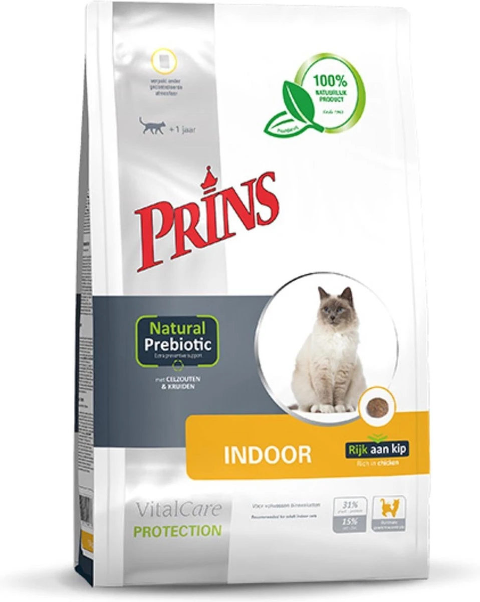 Prins VitalCare Protection Indoor Kattenvoer 5 Kg 3 Prins VitalCare Protection Indoor Kattenvoer 5 Kg