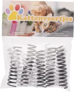Kattenveertjes Klein - 10 Stuks | Zwart Wit | Kattenspeeltjes | Kattenspeelgoed -Winkel Voor Kattenbenodigdheden 961x1200 2
