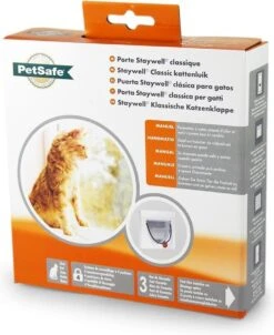 Petsafe 919 Classic - Wit - Kattenluik - 22,4 X 22,4 X 22,4 Cm 22 Petsafe 919 Classic - Wit - Kattenluik - 22,4 X 22,4 X 22,4 Cm -Winkel Voor Kattenbenodigdheden 980x1200