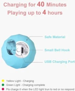 Cheerble | Mini Bal 3.0 | Roze | Zelf Rollende Bal Voor Katten | 3 Automatische Speelmodi | Interactief En Intelligentie Kattenspeelgoed | Kattenspeeltje 22 Cheerble | Mini Bal 3.0 | Roze | Zelf Rollende Bal Voor Katten | 3 Automatische Speelmodi | Interactief En Intelligentie Kattenspeelgoed | Kattenspeeltje -Winkel Voor Kattenbenodigdheden 987x1200 4