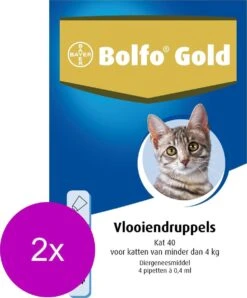 Bolfo Gold Kat 40 - Anti Vlooienmiddel - 2 X 4 Stuks 0 - 4 Kg 8 Bolfo Gold Kat 40 - Anti Vlooienmiddel - 2 X 4 Stuks 0 - 4 Kg -Winkel Voor Kattenbenodigdheden 996x1200 1